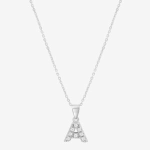K&Co. Sterling Silver Initial Pendant 11213-A