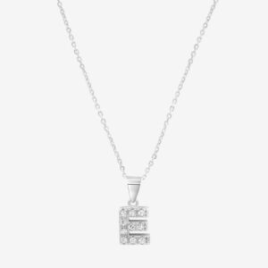 K&Co. Sterling Silver Initial Pendant 11213-E