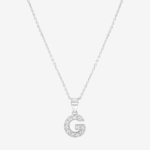 K&Co. Sterling Silver Initial Pendant 11213-G