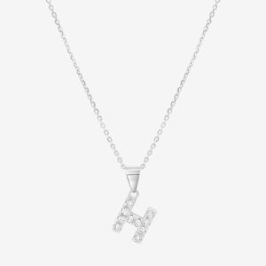 K&Co. Sterling Silver Initial Pendant 11213-H