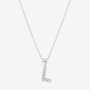 K&Co. Sterling Silver Initial Pendant 11213-L