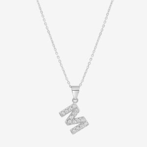 K&Co. Sterling Silver Initial Pendant 11213-M