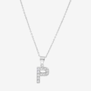 K&Co. Sterling Silver Initial Pendant 11213-P