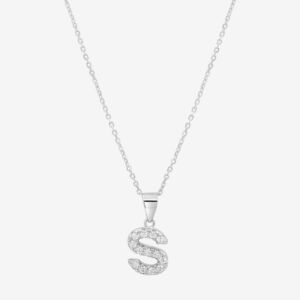 K&Co. Sterling Silver Initial Pendant 11213-S