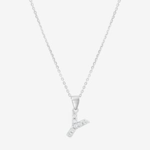 K&Co. Sterling Silver Initial Pendant 11213-Y
