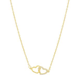 K&Co. Sterling Silver Gold Plated Necklace 11543