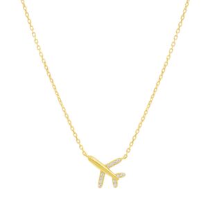 K&Co. Sterling Silver Gold Plated Necklace 11545