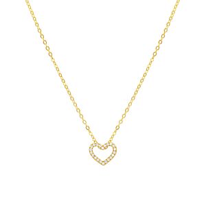 K&Co. Sterling Silver Gold Plated Necklace 11553