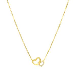 K&Co. Sterling Silver Gold Plated Necklace 11555