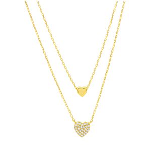 K&Co. Sterling Silver Gold Plated Necklace 11560