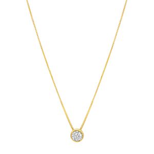 K&Co. Sterling Silver Gold Plated Necklace 11568