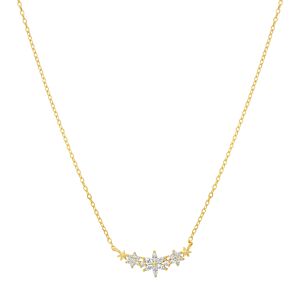 K&Co. Sterling Silver Gold Plated Necklace 11569