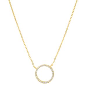K&Co. Sterling Silver Gold Plated Necklace 11571