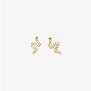 K&Co. Sterling Silver Gold Plated Earrings 13766