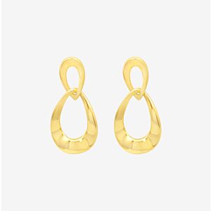 K&Co. Sterling Silver Gold Plated Earrings 13783