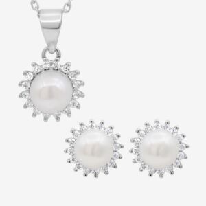 Sterling Silver Duo Set 14110