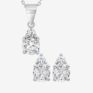 Sterling Silver Duo Set 14118