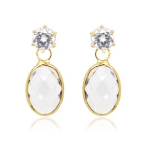 Matisse Gold Crystal Earrings 2003417