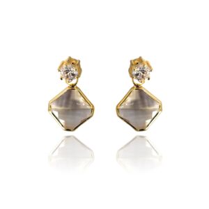 Matisse Gold Crystal Earrings 2003423