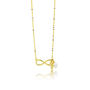 Matisse Gold Infinity Necklace 20136