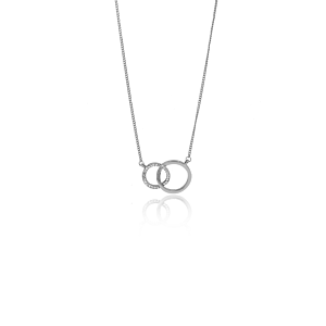 Matisse Silver Intertwined Circles Necklace 20251