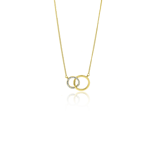 Matisse Gold Intertwined Circles Necklace 20253