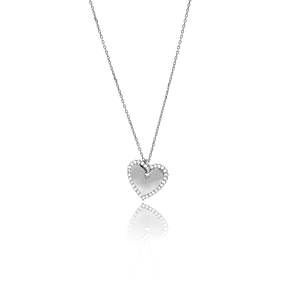 Matisse Silver Heart Necklace 20369