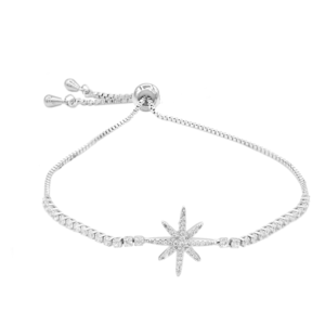 Matisse Silver Star Adjustable Bracelet 20608