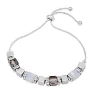 Matisse Silver Cube Bracelet 20824