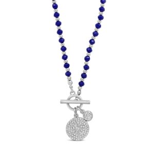 Matisse Blue and Silver Necklace 20848B