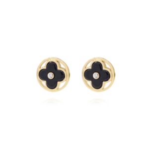 Matisse Yellow Gold Earrings 24347