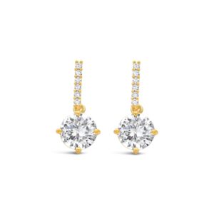 Matisse Yellow Gold Earrings 24408