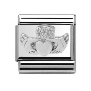 Charmlinks Claddagh Silver Charm 29509SS