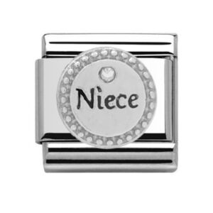 Charmlinks Niece Silver Charm 29511SS