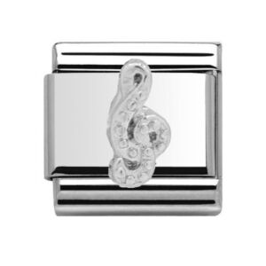 Charmlinks Treble clef Silver Charm 29513SS