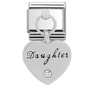Charmlinks Daughter Silver Charm 29526SS