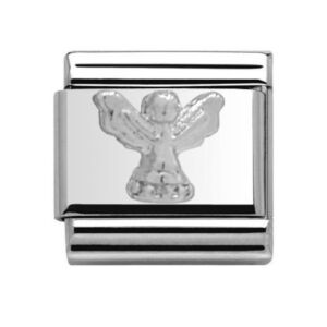 Charmlinks Angel Silver Charm 29534SS