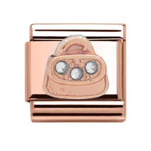 Charmlinks Hand Bag Rose Gold Charm 29538RR