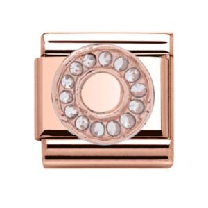 Charmlinks Multi Stone Rose Gold Charm 29540RR