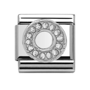 Charmlinks Multi Stones Silver Charm