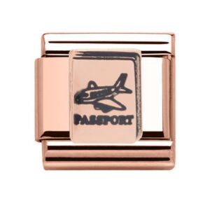 Charmlinks Passport Rose Gold Charm 29543RR