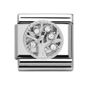 Charmlinks Peace Tree Silver Charm 29544SS