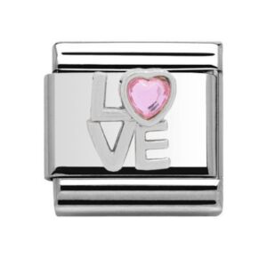 Charmlinks Love Silver Charm 29546SS