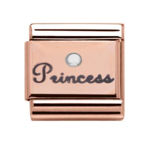 Charmlinks Princess Rose Gold Charm 29552RR