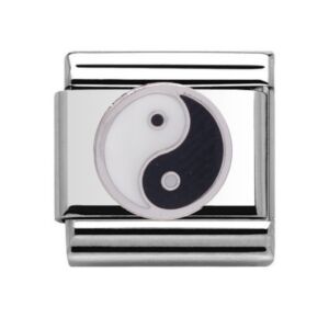 Charmlinks Yin and Yang Silver Charm 29553S