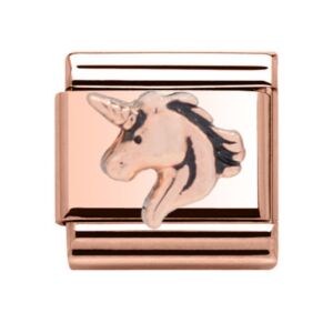 Charmlinks Unicorn Rose Gold Charm 29559RR