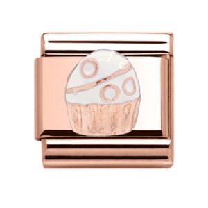 Charmlinks Cupcake Rose Gold Charm 29562RR
