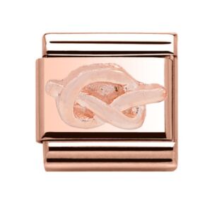 Charmlinks Tied Knot Rose Gold Charm 29563RR