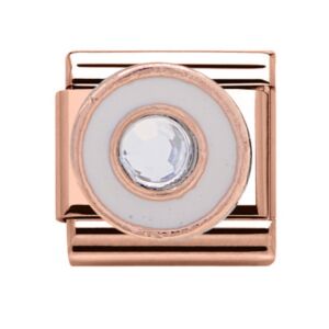 Charmlinks Rose Gold Stone Charm 29572RR