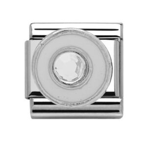 Charmlinks Silver Stone Charm 29572SS